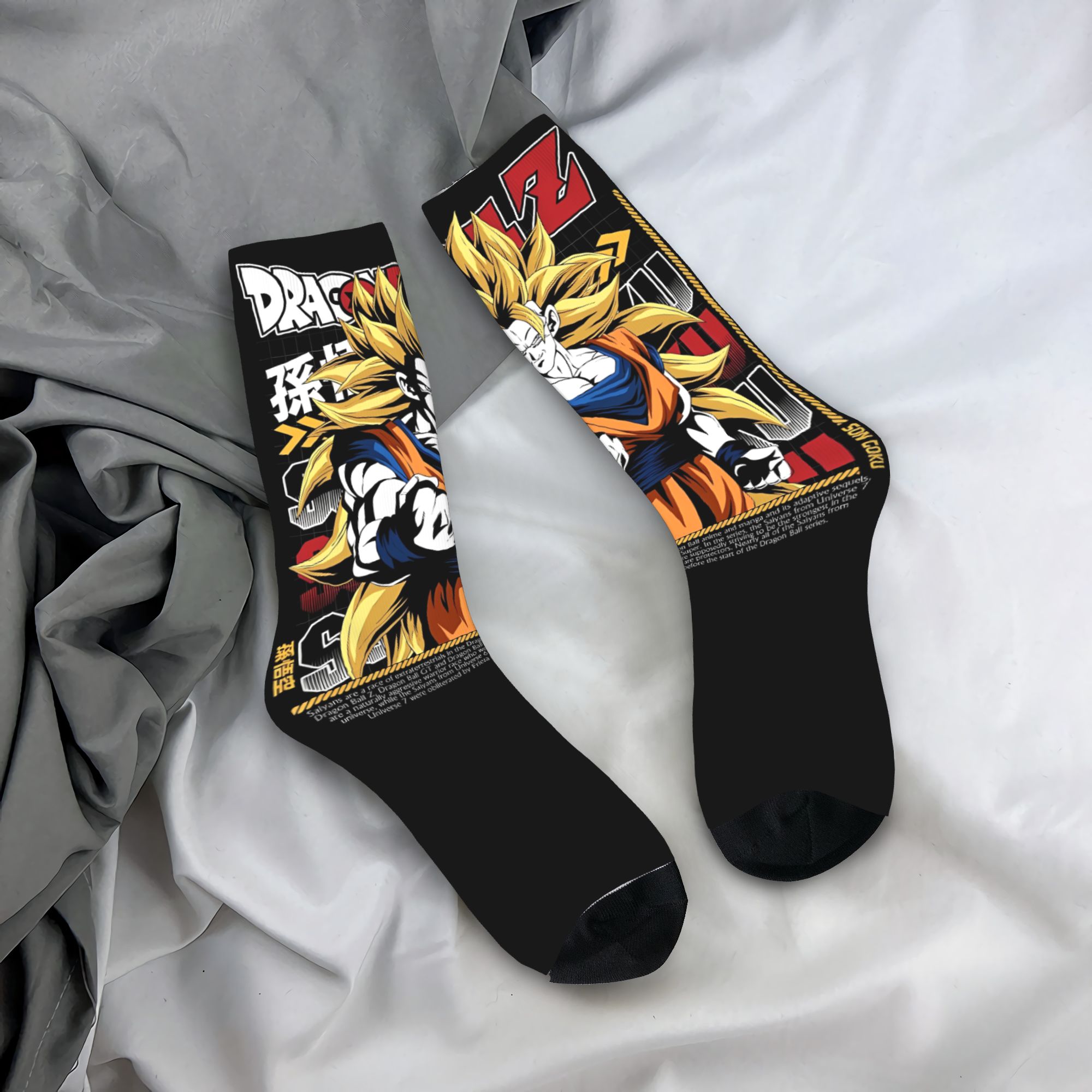 Anime Merchandise For Men - D-Dragon-Ball-L DragonBallZ Meias Esportivas para Homens