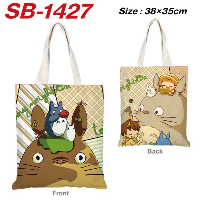Anime Merch Shopping - Bolsa de ombro de lona My