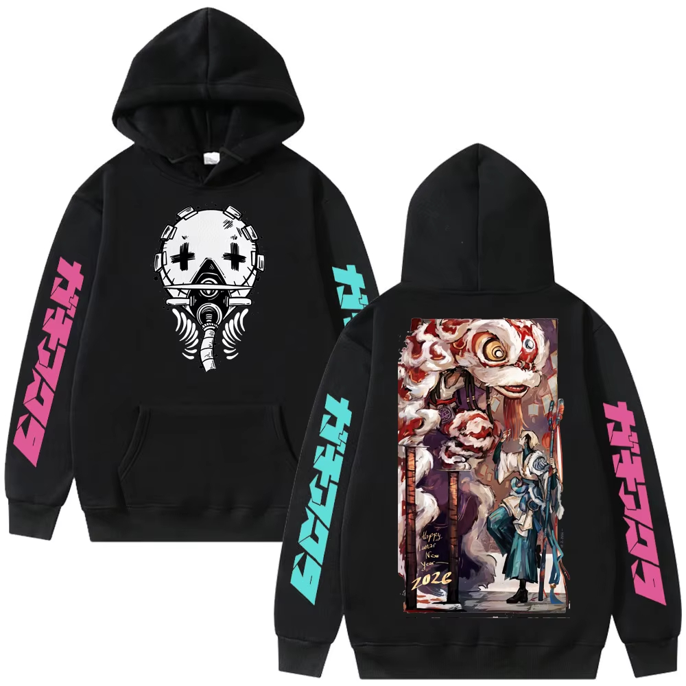 Anime Merch Shopping - Hoodie Anime Gachiakuta Zanka para Homens
