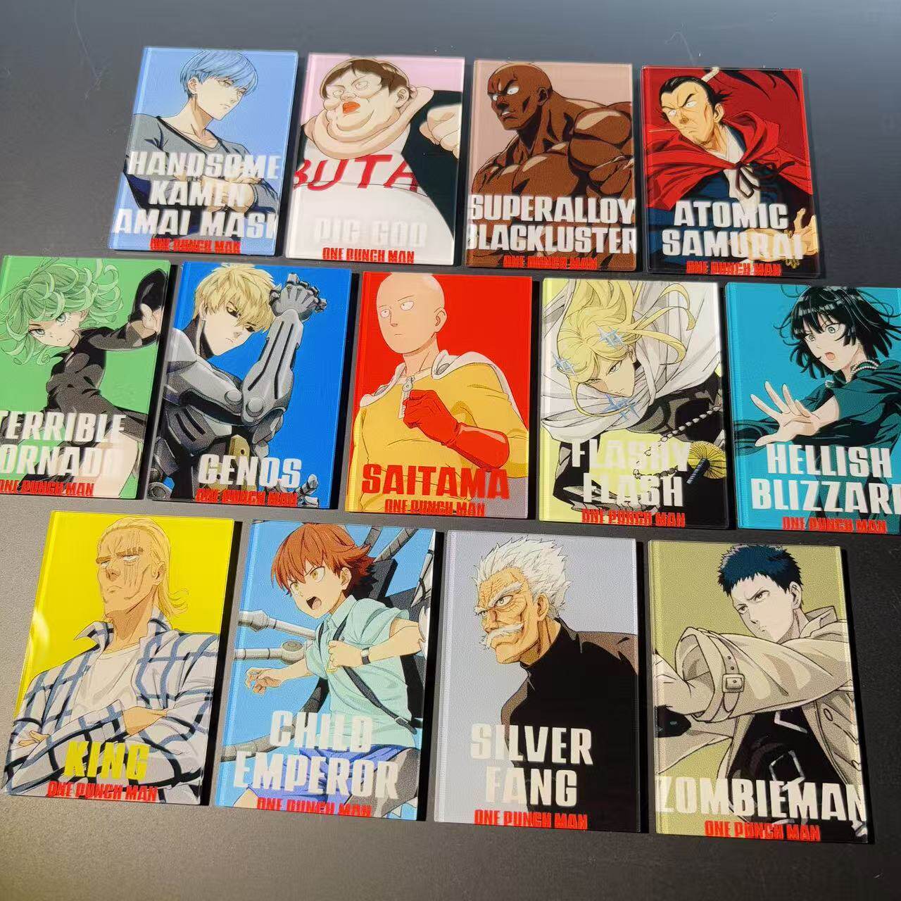 Anime Merchandise For Men - Imã de Geladeira Acrílico One-Punch Man