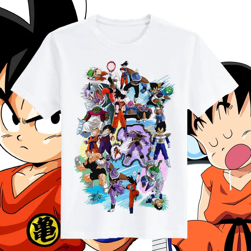 Anime Merchandise Brands - 2026 Nova Coleção Dragon Ball: Camiseta