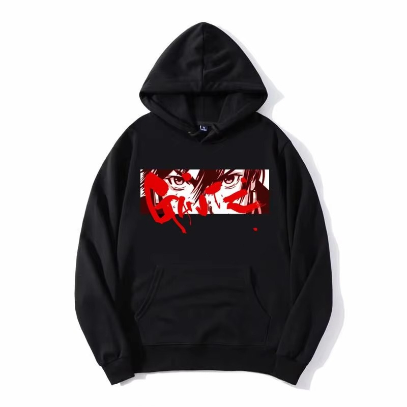 Anime Merch Shopping - Camiseta GANTZ Anime em Vermelho, Preto