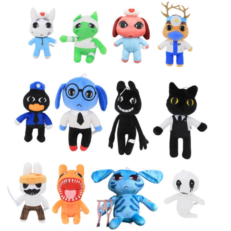 Anime Merchandise Plush Toys - Bonecos de Pelúcia do Jogo de