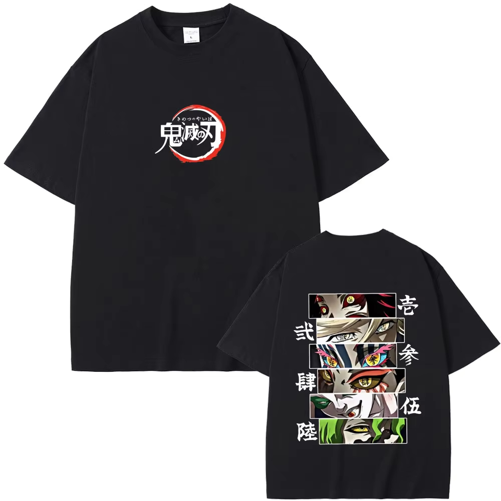 Demon slayer demônios camiseta - Anime Merchandise Demon Slayer avaliação e preço