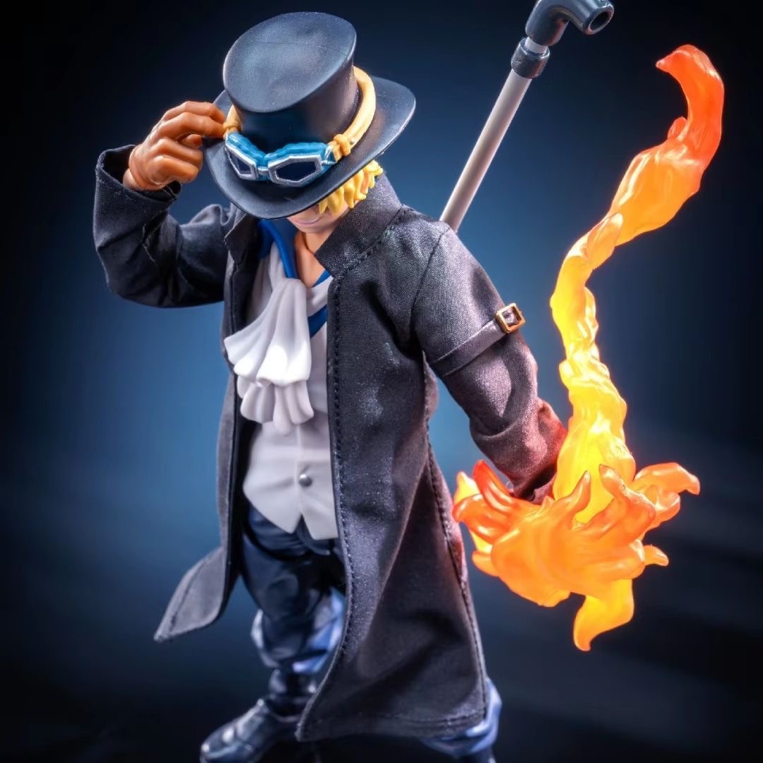 Anime One Piece SHF 1/12 Sabo  - Windbreaker Anime Merchandise avaliação e preço