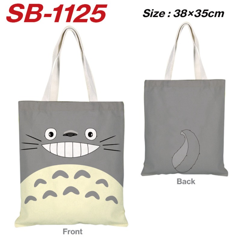 Bolsa de ombro de lona My Neig - Anime Merch Shopping avaliação e preço