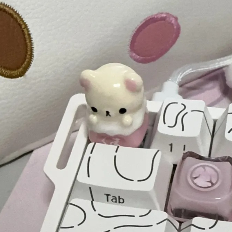 Keycaps Kawaii Rilakkuma: Tecl - Keycap Artisan Anime avaliação e preço