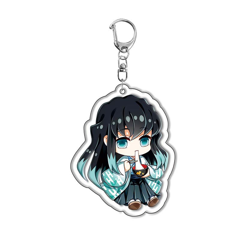 Novos Porta-Chaves de Acrílico - Anime Merchandise Demon Slayer avaliação e preço