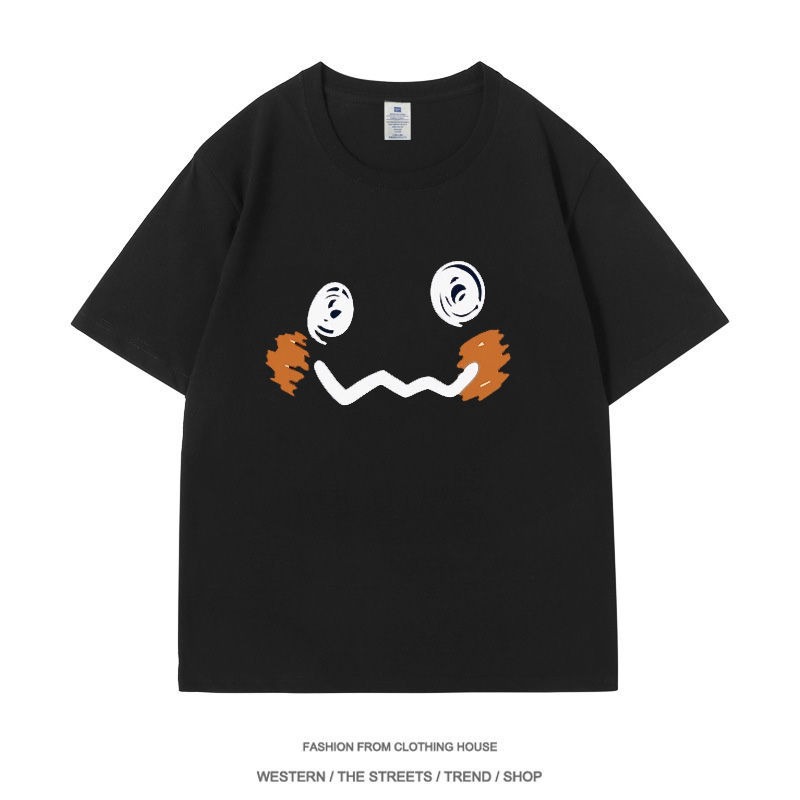 Camiseta de Colaboração Miki Q - Anime Merchandise For Men avaliação e preço