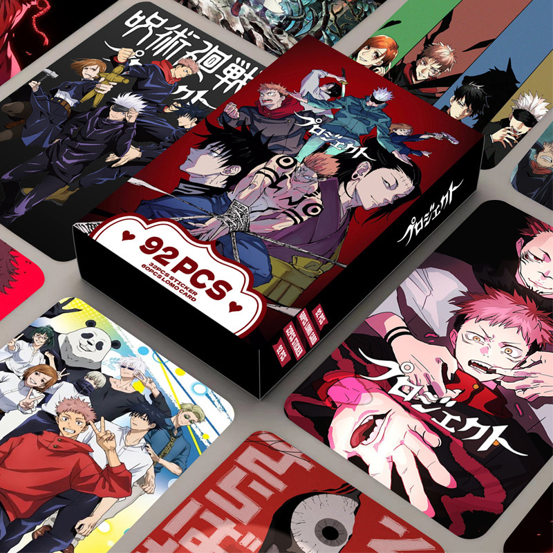 92 Cartas Jujutsu Kaisen de Du - Anime Merchandise In Japan avaliação e preço
