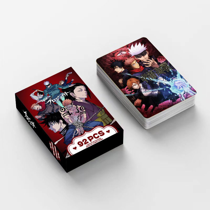 92 Cartas Jujutsu Kaisen de Du - Anime Merchandise In Japan avaliação e preço