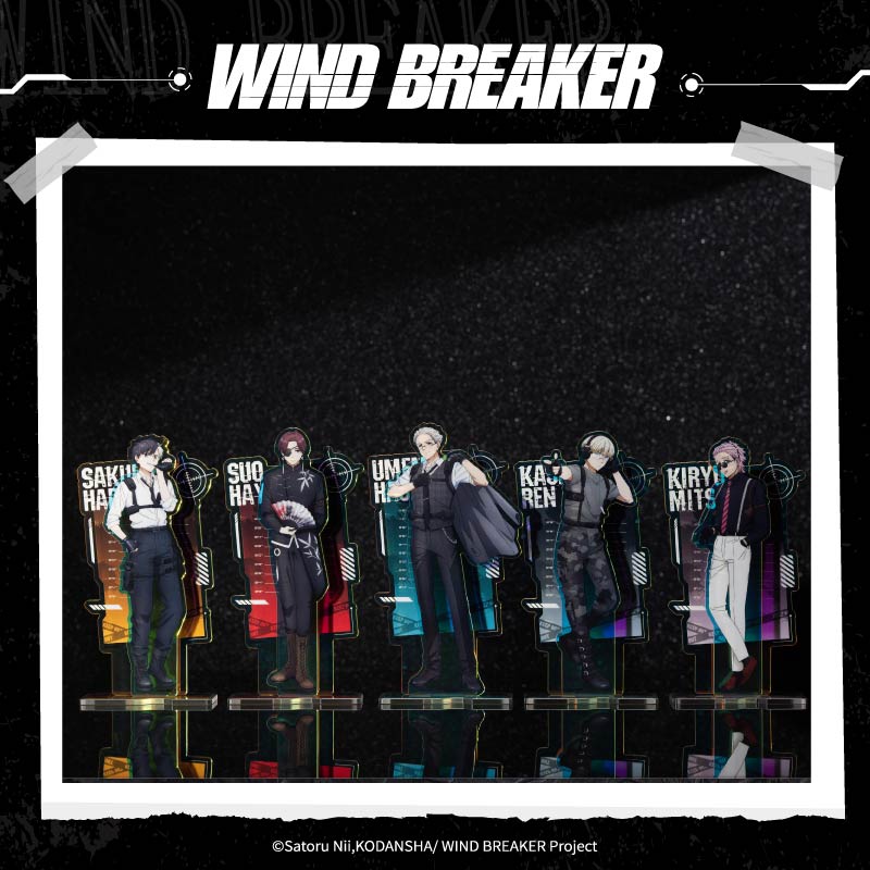 Aniplex Em Estoque Wind Breake - Windbreaker Anime Merchandise avaliação e preço