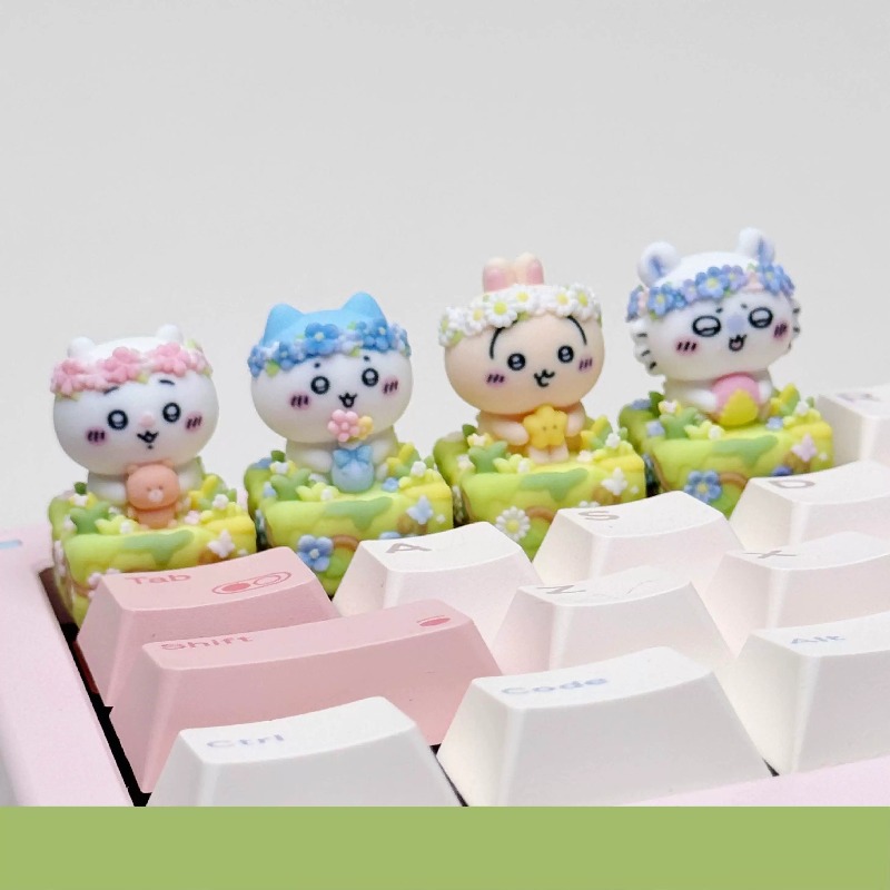 Keycap de Anime Kawaii Chiikaw - Keycap Artisan Anime avaliação e preço