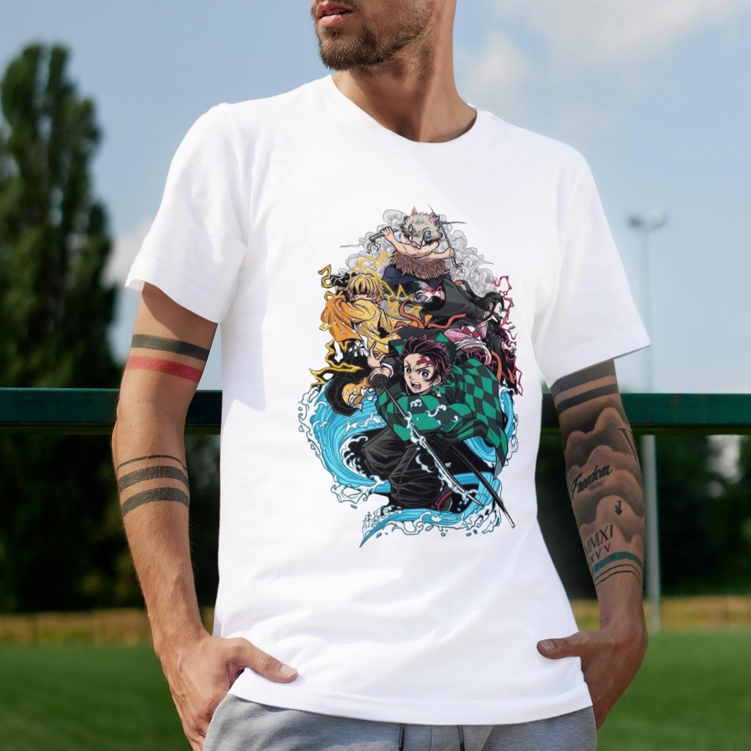 Camiseta Masculina de Anime e  - Anime Merch Shopping avaliação e preço
