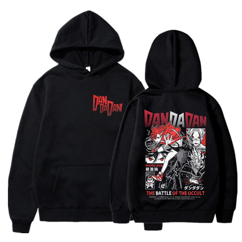 Moletom com Capuz Gráfico Dand - Anime Merch Shopping avaliação e preço