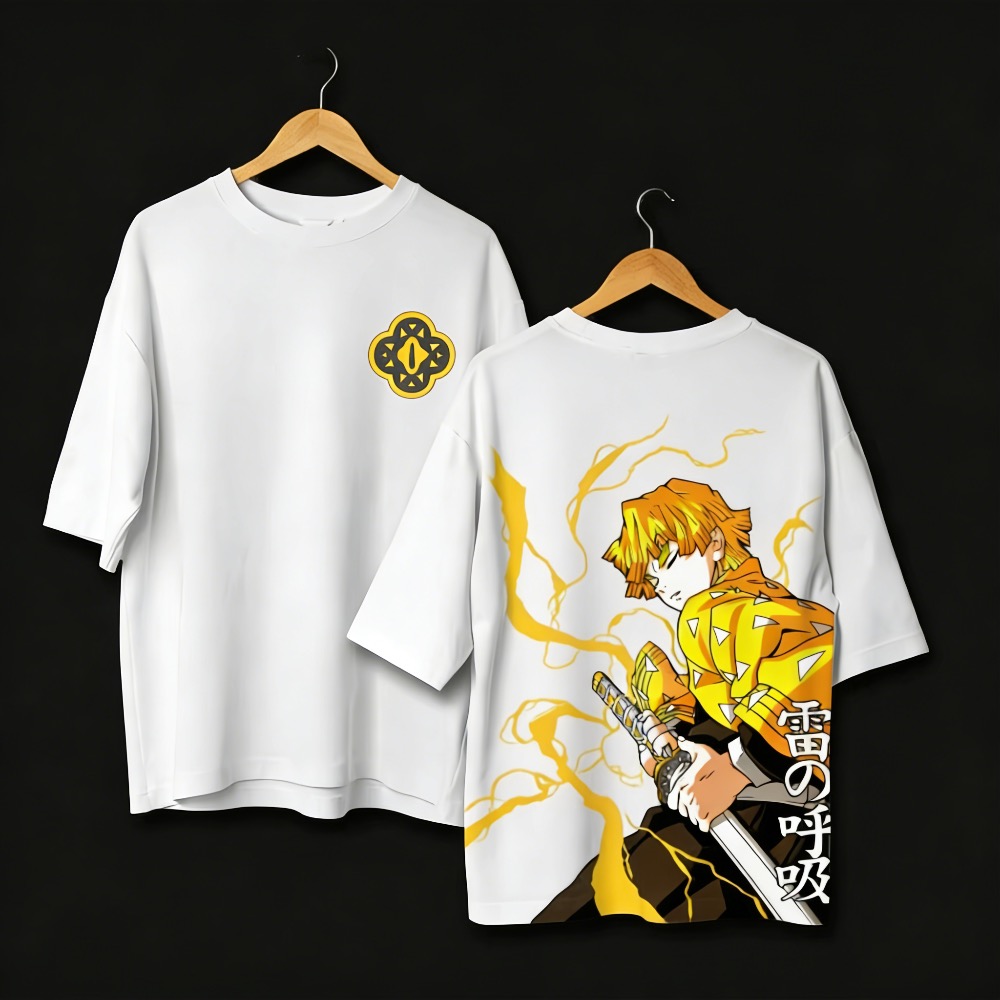 Camiseta Plus Size com Estampa - Anime Merchandise Demon Slayer avaliação e preço
