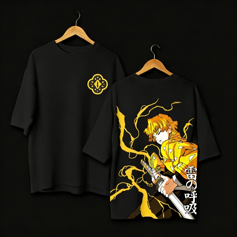 Camiseta Plus Size com Estampa - Anime Merchandise Demon Slayer avaliação e preço