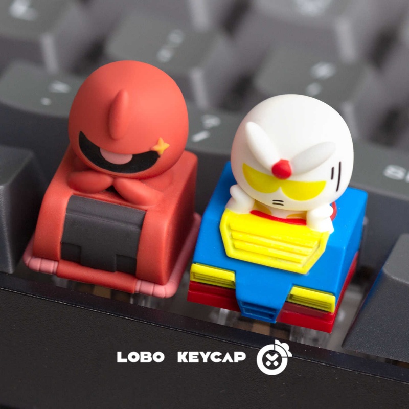Tecla Personalizada LOBO Chibi - Keycap Artisan Anime avaliação e preço